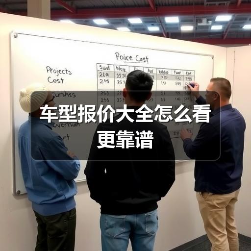 车型报价大全怎么看更靠谱(图2) 车型报价大全怎么看更靠谱(图2)