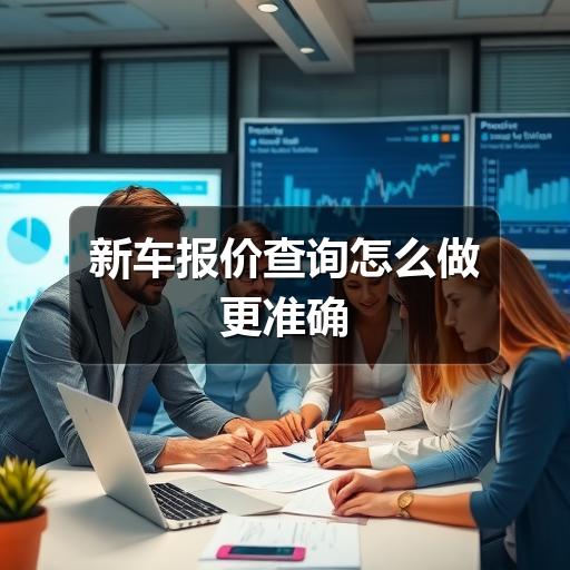 新车报价查询怎么做更准确