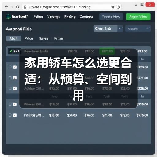 家用轿车怎么选更合适:从预算、空间到用车成本的实用参考(图2) 家用轿车怎么选更合适:从预算、空间到用车成本的实用参考(图2)