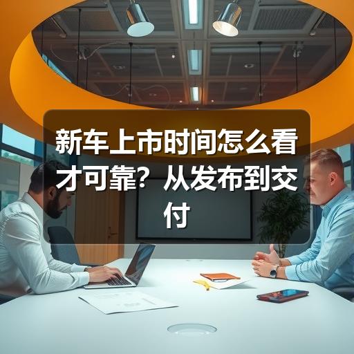 新车上市时间怎么看才可靠?从发布到交付的查询指南(图3) 新车上市时间怎么看才可靠?从发布到交付的查询指南(图3)