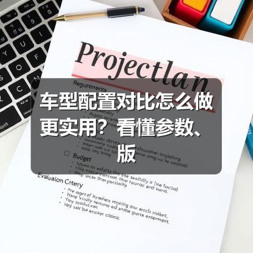 车型配置对比怎么做更实用?看懂参数、版本和真实需求(图3) 车型配置对比怎么做更实用?看懂参数、版本和真实需求(图3)