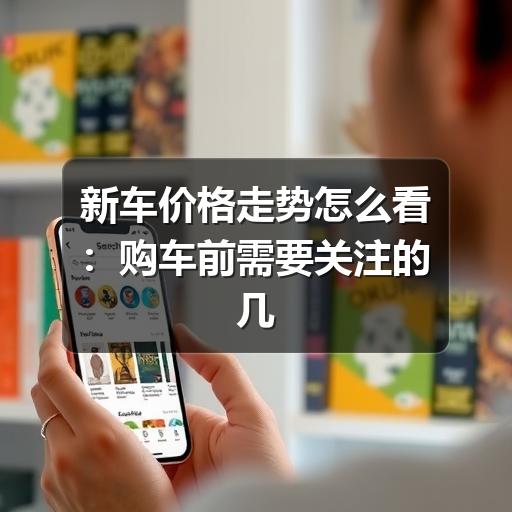 新车价格走势怎么看:购车前需要关注的几个信号(图3) 新车价格走势怎么看:购车前需要关注的几个信号(图3)