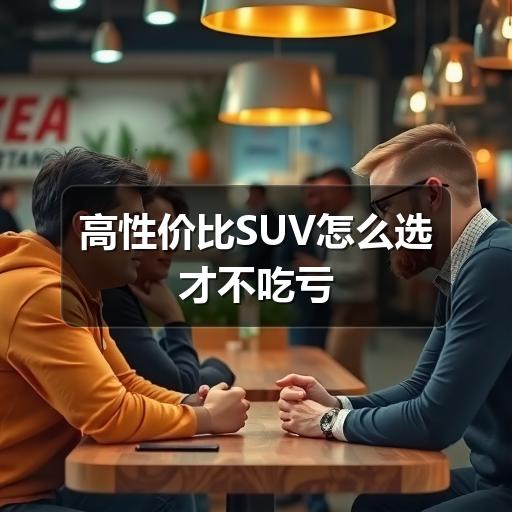 高性价比SUV怎么选才不吃亏(图3) 高性价比SUV怎么选才不吃亏(图3)