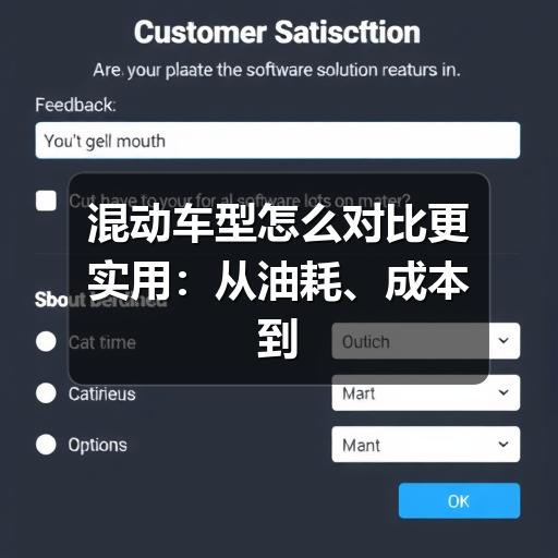 混动车型怎么对比更实用:从油耗、成本到用车场景的选购思路(图2) 混动车型怎么对比更实用:从油耗、成本到用车场景的选购思路(图2)