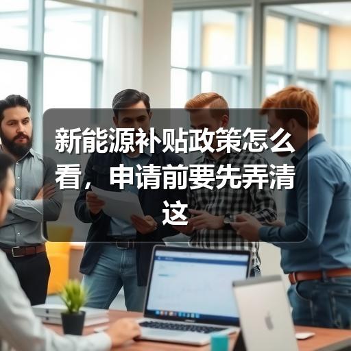 新能源补贴政策怎么看,申请前要先弄清这些要点(图2) 新能源补贴政策怎么看,申请前要先弄清这些要点(图2)