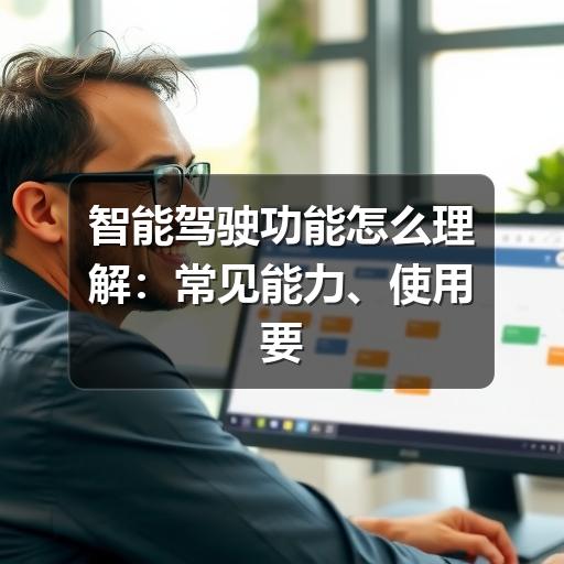 智能驾驶功能怎么理解:常见能力、使用要点与安全边界(图3) 智能驾驶功能怎么理解:常见能力、使用要点与安全边界(图3)